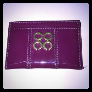 Coach Card/ Money Holder